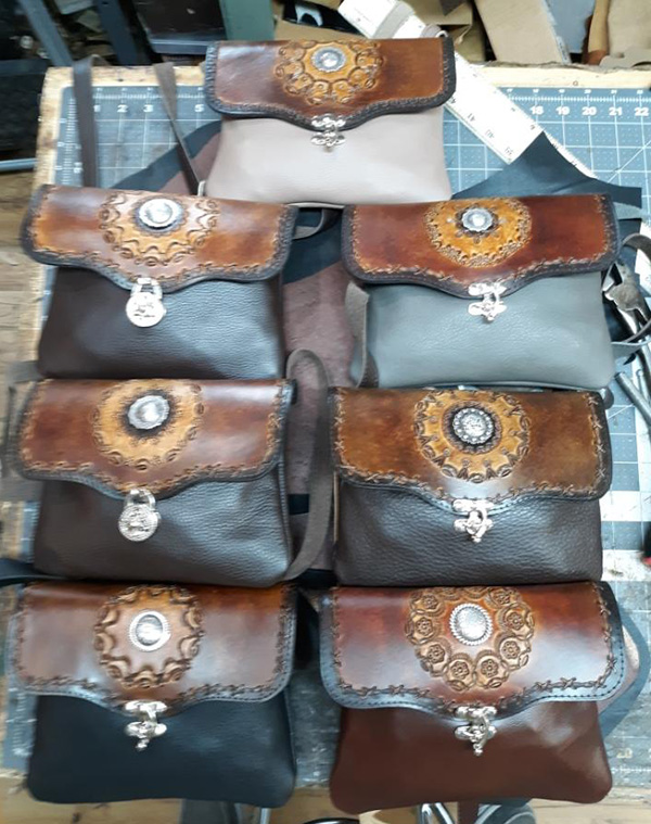 Custom leather handbag 10