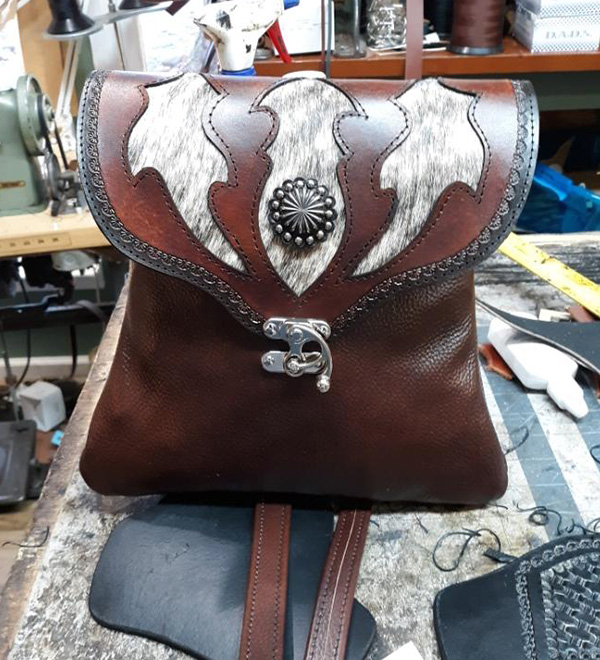 Custom leather handbag 2