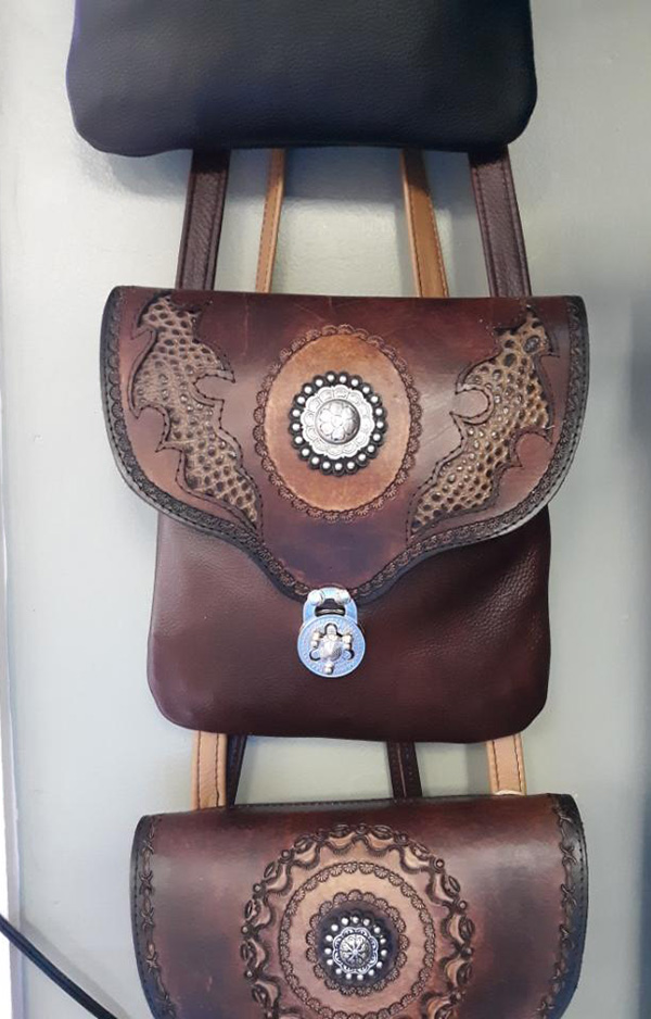 Custom leather handbag 7