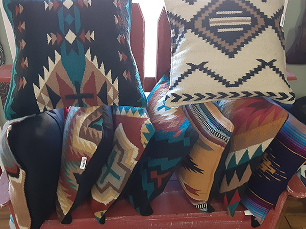 more saddle blanket pillows