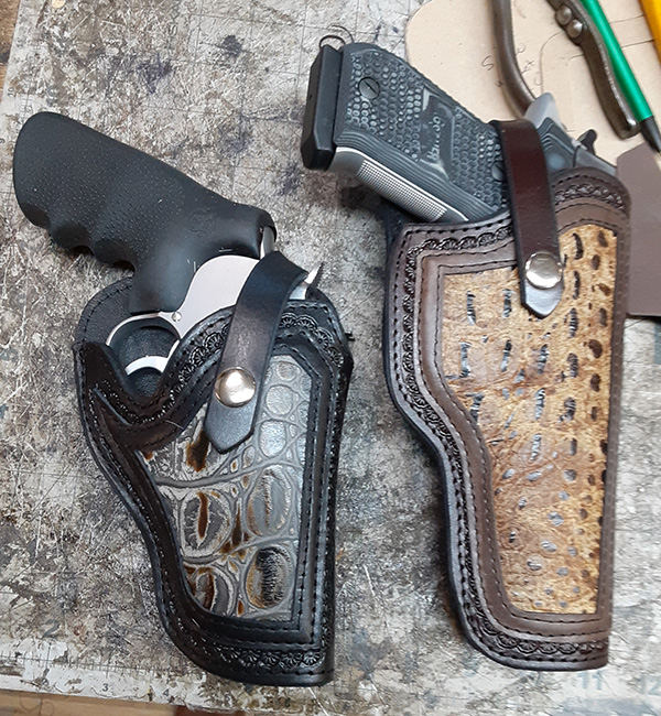 2 custom holsters